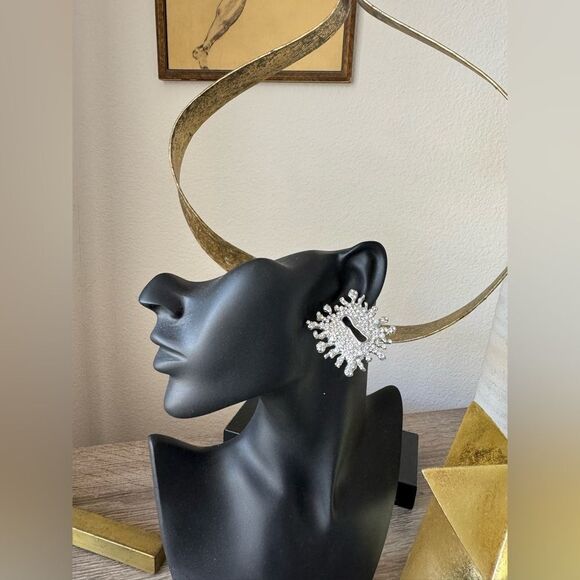 Key shape Earrings N885 - Picture 5 of 5